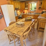kitchen of ford wetley cottage in peak district