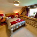 comfortable bed room at ford wetley cottage